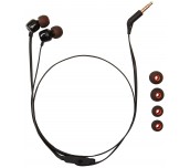 Слушалки JBL T110, In Ear, Черен