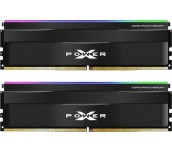 Памет Silicon Power XPOWER Zenith RGB Black 32GB(2x16GB) UDIMM DDR5 6000MHz CL30