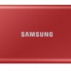 Samsung Portable SSD T7 1TB, USB 3.2, Read 1050 MB/s Write 1000 MB/s, Metallic Red