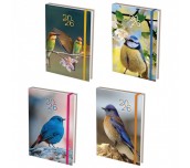 БЕЛЕЖНИК С ДАТИ BIRDS ОФСЕТ 14Х20 168Л
