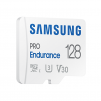 Карта памет Samsung PRO Endurance, microSDXC, UHS-I, 128GB, Адаптер