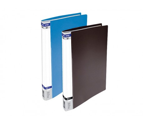 ПАПКА PVC С 20 ДЖОБА А4 SPREE ЧЕРЕН