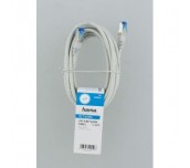 Мрежов пач кабел HAMA F/UTP, CAT 6, RJ-45 - RJ-45, 1Gbit/s, 3.0 m, Сив, Булк