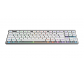 Безжична геймърска клавиатура Logitech G515 Lightspeed TKL White