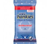 МОКРИ КЪРПИ HANKIES CLEAN АНТИБАКТЕРИАЛНИ 15БР