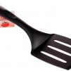 Tefal 2743712, Bienvenue, Slotted spatula, Kitchen tool, With holes, Up to 220°C, Dishwasher safe, black