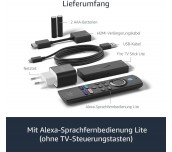 Мултимедиен плеър Amazon Fire TV Stick Litle, Alexa Voice Remote, Черен