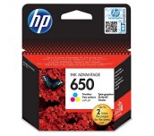HP 650 Tri-color Ink Cartridge