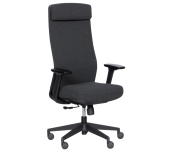 ЕРГОНОМИЧЕН СТОЛ SLIGO ДАМАСКА ЧЕРЕН