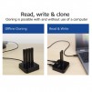 Двойна SSD докинг станция, ACT M.2 NVMe/PCIe  за клониране, USB-C 3.2 Gen2, 10 Gbps
