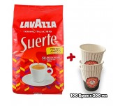 КАФЕ НА ЗЪРНА LAVAZZA SUERTE 1 КГ