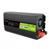 Инвертор GREEN CELL, 12/220V, DC/AC, 500W/1000W INVGC12P500LCD  LCD, Чиста синусоида