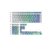 Капачки за механична клавиатура Keychron Cherry Profile Dye-Sub PBT Full Keycap Set - Cloud and Snow