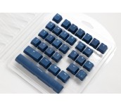Капачки за механична клавиатура Ducky Navy 31-Keycap Set Rubber Backlit Double-Shot US Layout