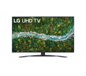 LG 43UP78003LB, 43'' 4K IPS UltraHD TV 3840 x 2160, DVB-T2/C/S2, webOS Smart TV, ThinQ AI, Quad Core 4K, WiFi 802.11ac, HDR10, HLG, ALLM / HGiG, AI Sound, Voice Controll, Wi-Di, Miracast/AirPlay 2,