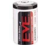 Литиево тионилхлоридна  батерия EVE 3.6 V  1/2AA ER14250 /STD/с пъпка/ EVE BATTERY
