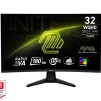 MSI MAG 32CQ6F, 31.5, 180Hz, 0.5ms, Rapid VA, WQHD 2560x1440, Curve 1500R, AG, Adaptive-Sync, DisplayHDR 400, CONSOLE MODE, AI Vision, LBL, 3500:1, DCR 100M:1, 1x DP(1.4), 2x HDMI (2.0b), 1 x Headphon