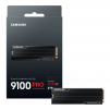 SSD SAMSUNG 9100 PRO 2TB, PCIe 5.0 NVMe M.2 Type 2280 Heatsink