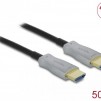 Оптичен кабел Delock, HDMI 4K, 60 Hz, 50 m