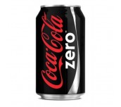 БЕЗАЛКОХОЛНО COCA COLA ZERO 33 0МЛ. КЕН