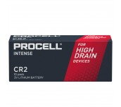 Батерия литиева индустриална CR2 3V  10 бр. в опаковка PROCELL INTENSE DURACELL /цена за 10 бр. батерии/