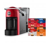 КАФЕ МАШИНА A MODO MIO JOLIEЧЕРВЕНА + 64 КАПСУЛИ