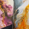 ТЕТРАДКА СПИРАЛА B&W MARBLE A4 105Л 3 ТЕМИ