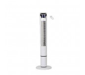 ВЕНТИЛАТОР КОЛОНЕН 41''/100см, бял, с дистанционно, LED ELITE ETTF-0332