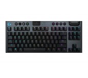 Logitech G915 Wireless TKL Keyboard, GL Linear Low Profile, Lightspeed Wireless, Lightsync RGB, Game Mode, Media Controls, Carbon