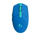 Logitech G305 Wireless Mouse, Lightsync RGB, Lightspeed Wireless, HERO 12K DPI Sensor, 400 IPS, 6 Programmable Buttons, Blue