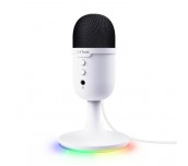 TRUST GXT234W Yunix, USB Microphone, White