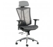 ЕРГОНОМИЧЕН СТОЛ CARMEN 7577 СИВ