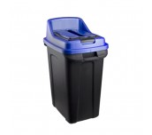 КОШ С КАПАК РАЗДЕЛНО СМЕТОСЪБИРАНЕ PLANET 50Л СИН/ЧЕРЕН