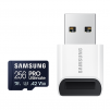 Карта памет Samsung PRO Ultimate, microSDXC, UHS-I, 256GB, Адаптер, USB четец