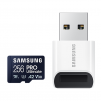 Карта памет Samsung PRO Ultimate, microSDXC, UHS-I, 256GB, USB четец