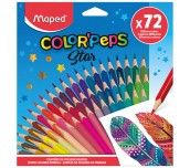 ЦВЕТНИ МОЛИВИ MAPED COLOR PEPS 72 ЦВЯТА