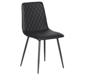 ТРАПЕЗЕН СТОЛ MONZA ЕКО КОЖА ЧЕРЕН