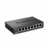 D-Link 8-port 10/100/1000 Gigabit Metal Housing Desktop Switch