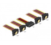 Кабел Power SATA - 4 x SATA 15 Pin, 30cm