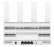 Безжичен рутер Cudy BE3600 Gigabit Dual Band Wi-Fi 7, 4x10/100/1000, 4x5dBi антени, бял