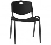 ПОСЕТИТЕЛСКИ СТОЛ ISO PLASTIC BLACK ЧЕРЕН