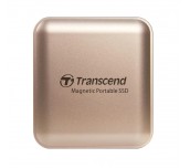 Transcend 1TB, External SSD, ESD420G, USB 20Gbps, Type C, Magsafe, Champagne Gold