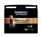 Алкална батерия DURACELL OPTIMUM LR6 /8 бр. в блистер/ 1.5V
