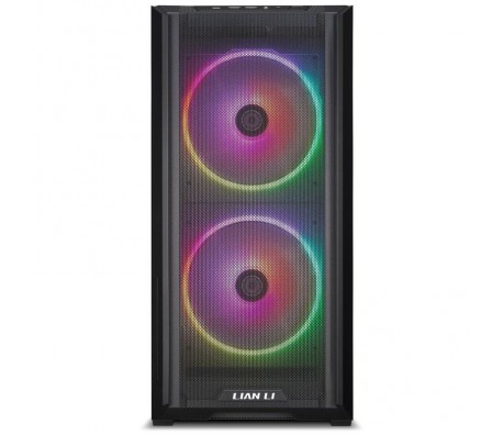 Кутия Lian-Li LANCOOL 216, RGB, Mid-Tower, Tempered Glass, Черна