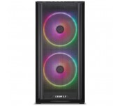 Кутия Lian-Li LANCOOL 216, RGB, Mid-Tower, Tempered Glass, Черна