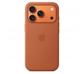 Apple iPhone 17 Pro Silicone Case with MagSafe - Terra Cotta