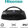 Hisense, VoyageBoom, Party speaker 2.0 Ch., 360W, BT, 24h play,IP67 Water and Dust Proof,Ambient Light,Dual-way Strap,Built-in Powerbank,Dual-level Bass Boost,Black