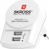 Адаптер-зарядно SKROSS Euro USB Charger 1.302421, 2 x USB-A, 2.4A