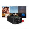 Инвертор GREEN CELL, 12/220V,  DC/AC, 150W/300W, Чиста синусоида