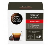 КАФЕ КАПСУЛИ NESCAFE DOLCE GUSTO INTENSO DECAFFEINATO 16БР.